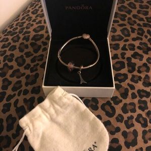 Pandora Pave Heart bracelet